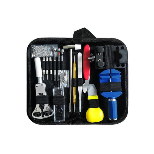147Pcs Watch Repair Tool Kit Watchmaker Back Case Opener Spring Pin Bars Remover