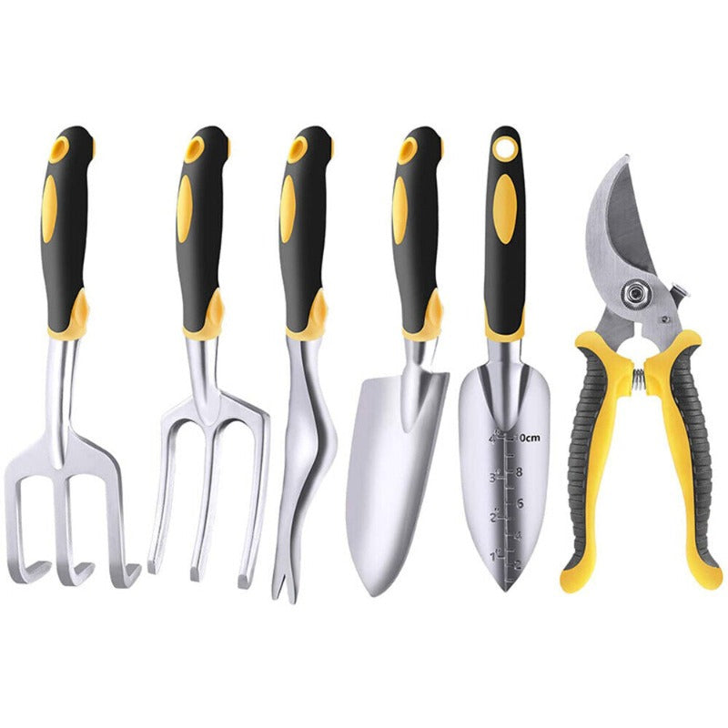 7Pcs Gardening Tools Planting Grafting Kit Storage Bag