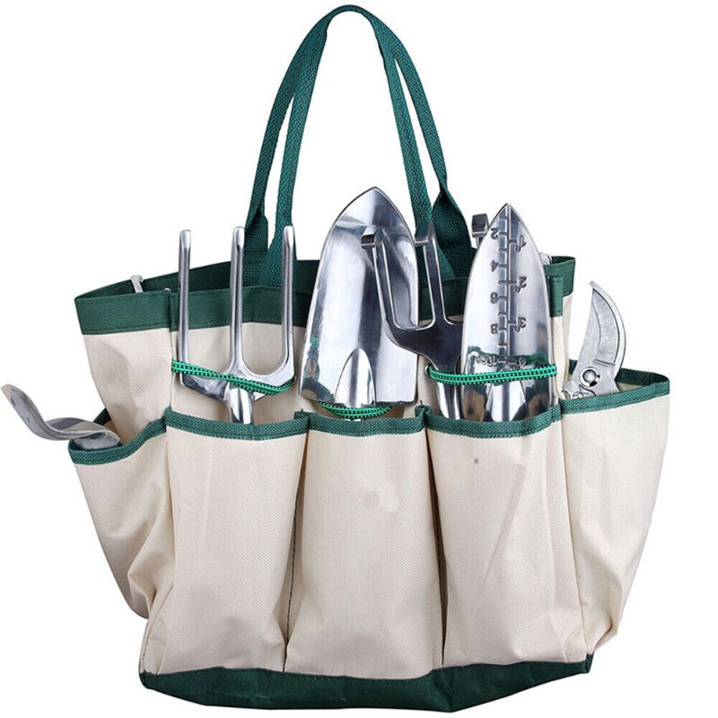 7Pcs Gardening Tools Planting Grafting Kit Storage Bag