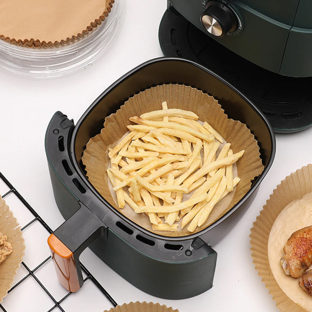 50/100Pcs Air Fryer Non-Stick Disposable Parchment Liner