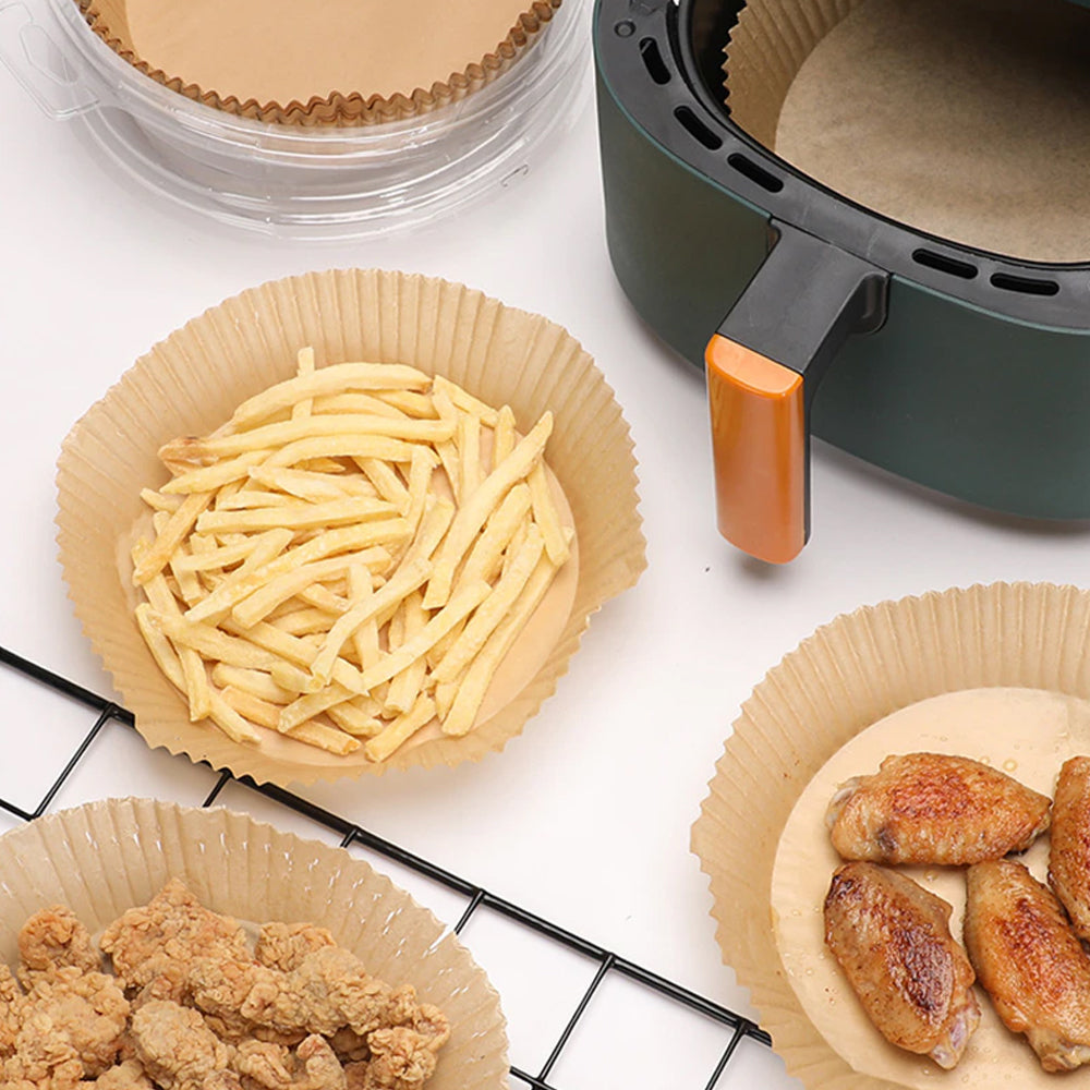 50/100Pcs Air Fryer Non-Stick Disposable Parchment Liner