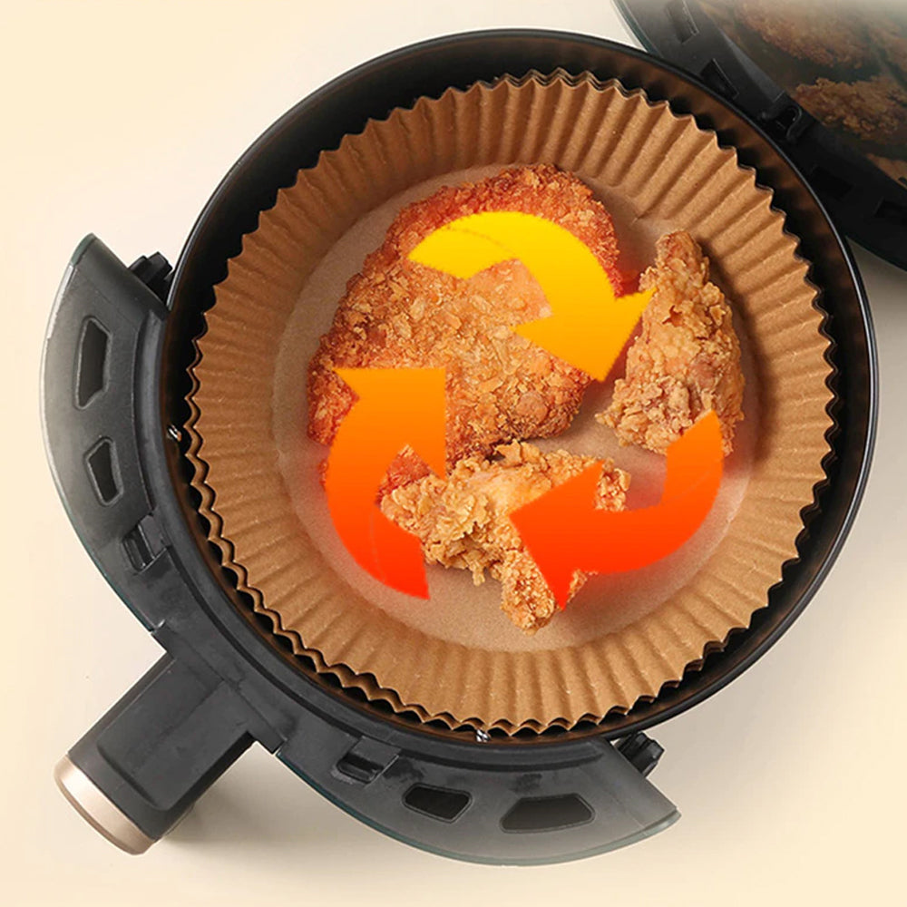 50/100Pcs Air Fryer Non-Stick Disposable Parchment Liner