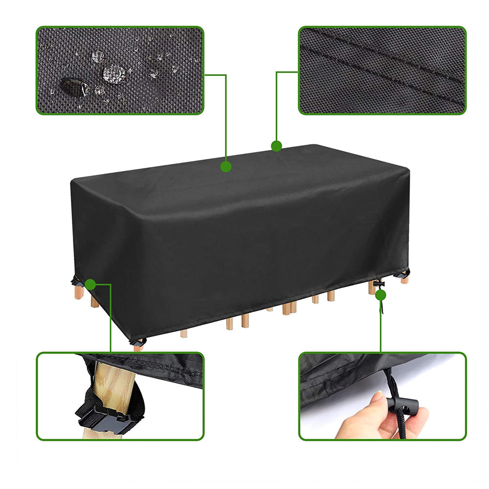 2.5M Outdoor Waterproof Furniture Garden Patio Cover