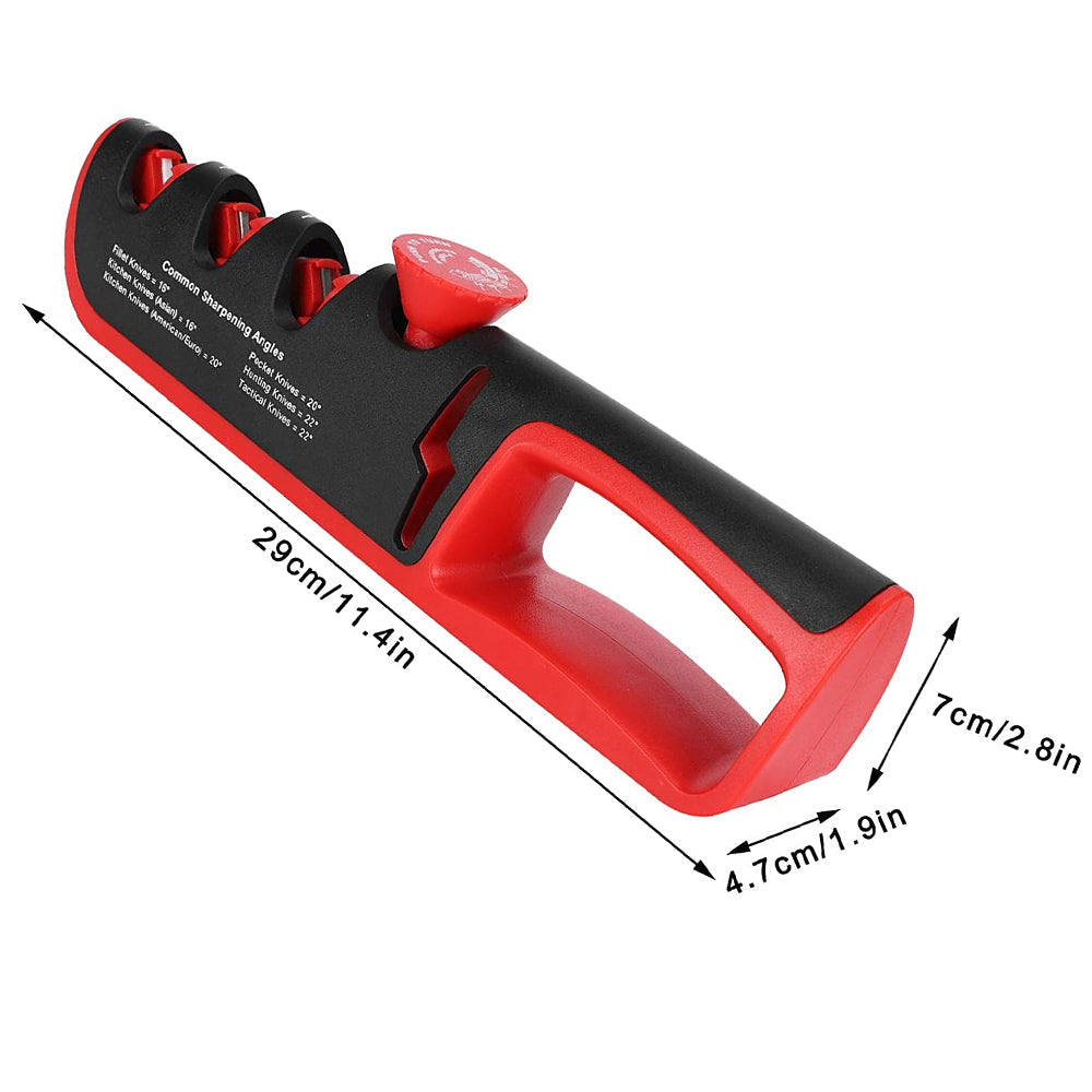 4-In-1 Multifunctional Manual Knife Sharpener