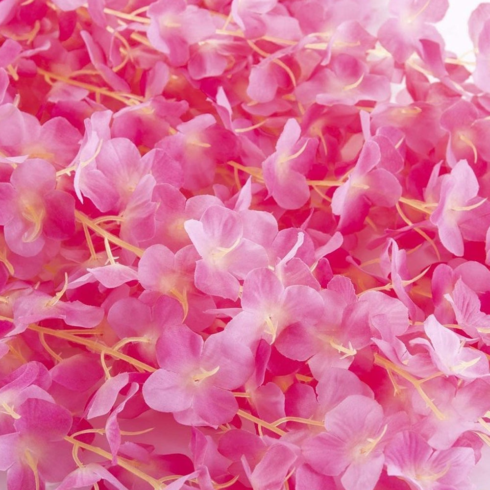 12Pcs Artificial Hanging Silk Garland Vine Flowers Garden Decoration