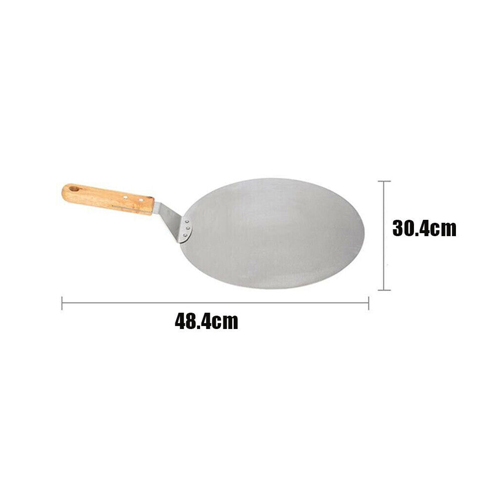 12 Inches Stainless Steel Pizza Paddle With Handle