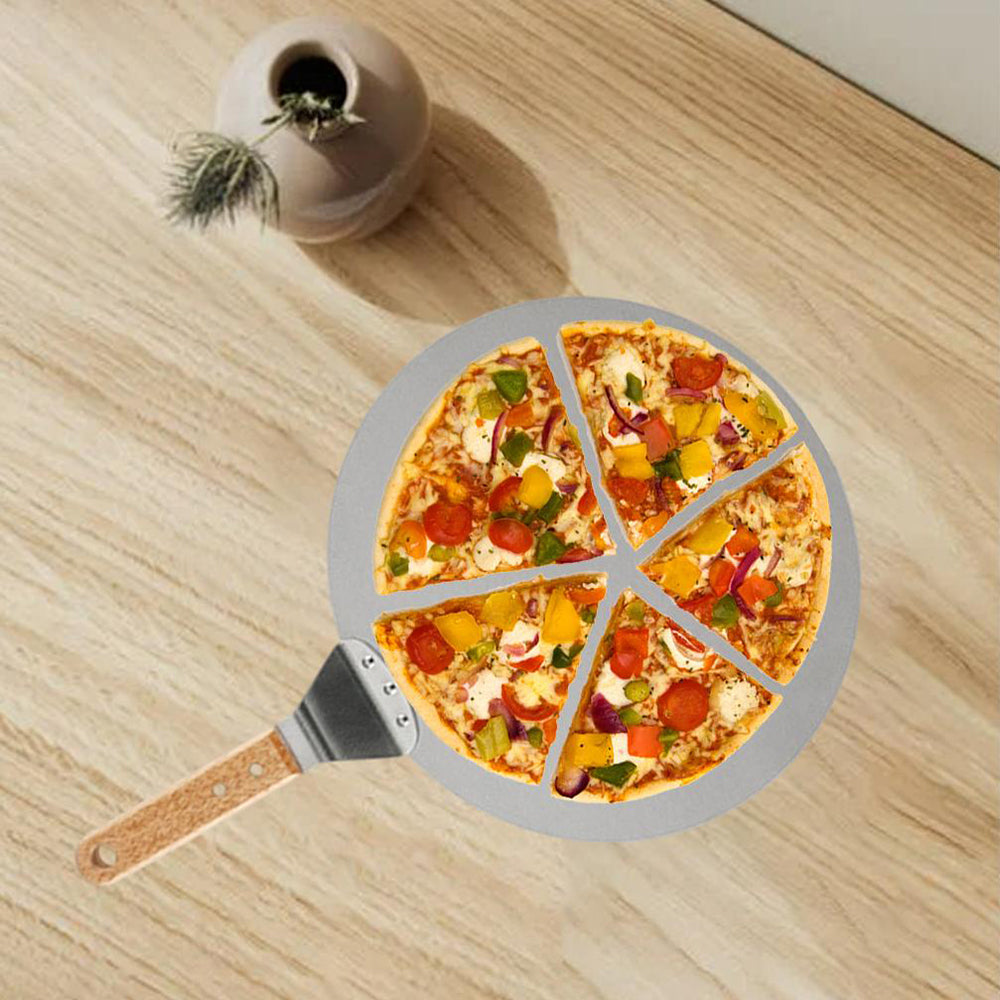 12 Inches Stainless Steel Pizza Paddle With Handle