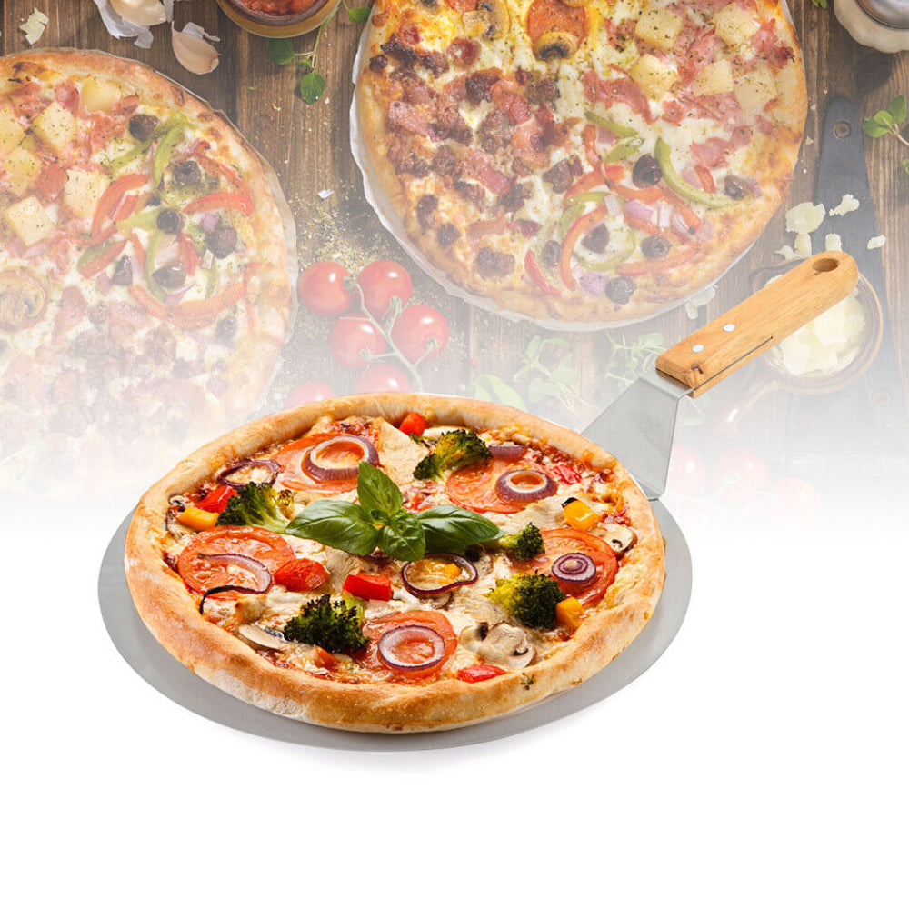 12 Inches Stainless Steel Pizza Paddle With Handle