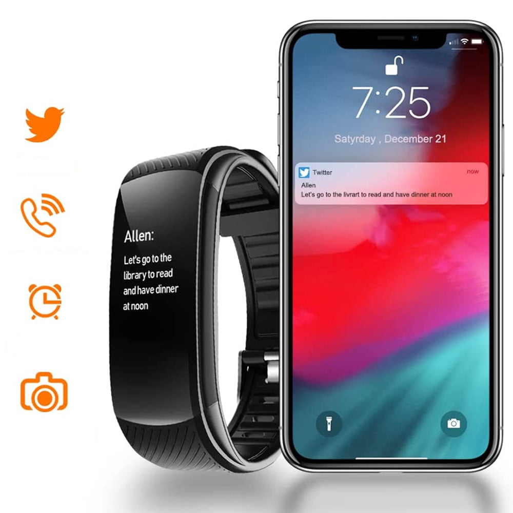 Smart Watch Rechargeable Touch Screen Fitness Activity Tracker