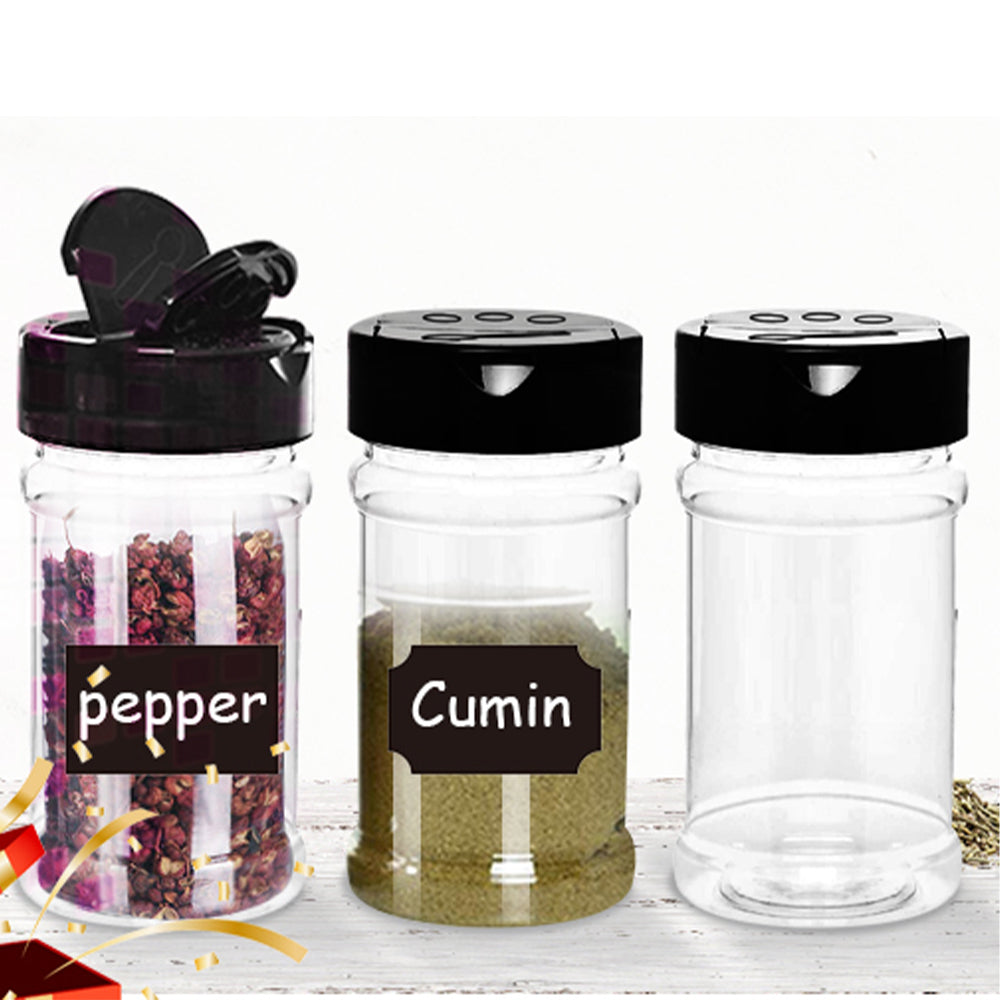 Under-Shelf Spice Rack 6 Seasoning Bottles Kitchen Cabinet Organiser