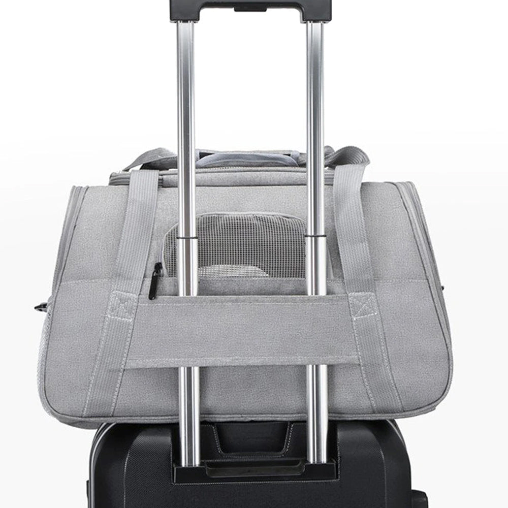Breathable Foldable Pet Carrier Dog Cat Safety Travel Bag
