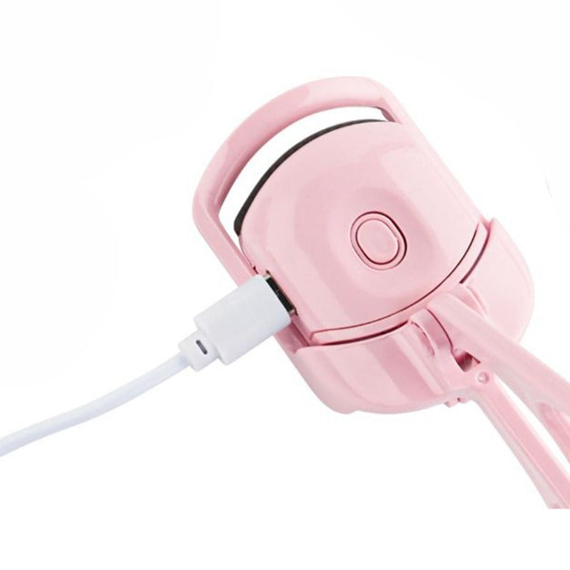 Electric Heated Eyelash Curler With Dual Temperature -Usb Rechargeable