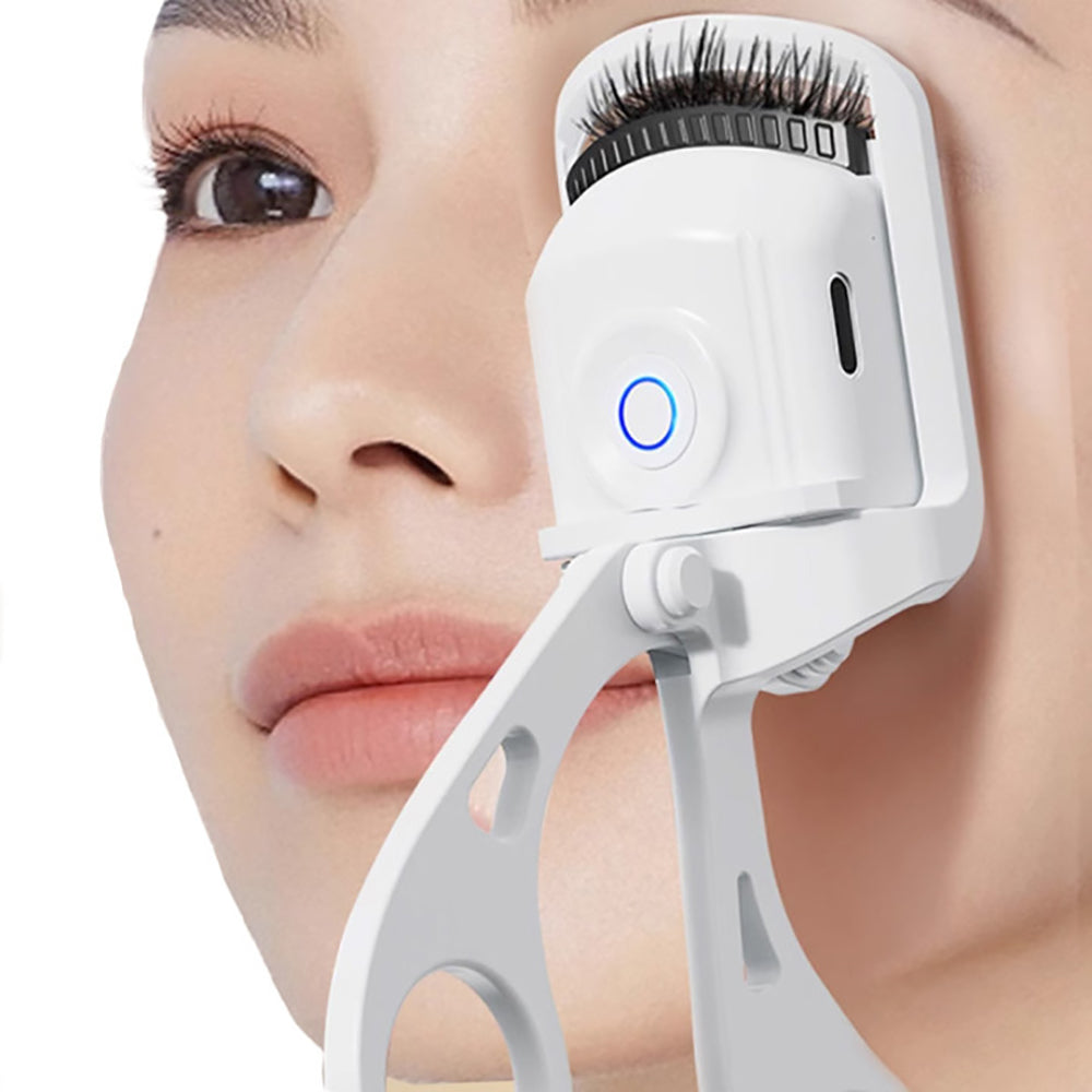 Electric Heated Eyelash Curler With Dual Temperature -Usb Rechargeable