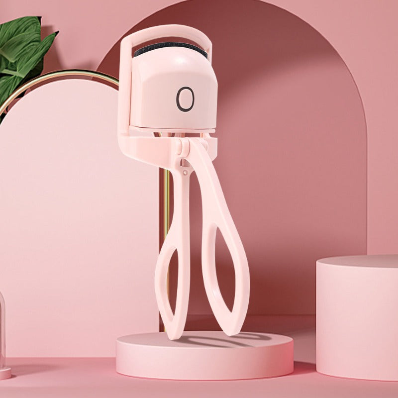 Electric Heated Eyelash Curler With Dual Temperature -Usb Rechargeable