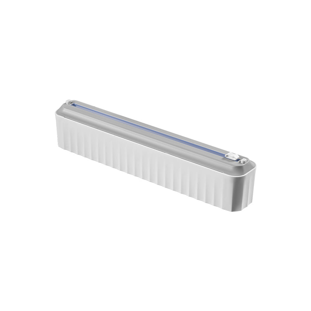 Food Film Dispenser Aluminum Foil Cling Wrap Holder And Cutter