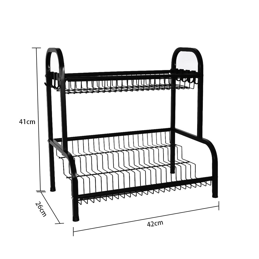 Storfex 2 Tier Spice Racks Countertop Organizer Kitchen Spices Condiments