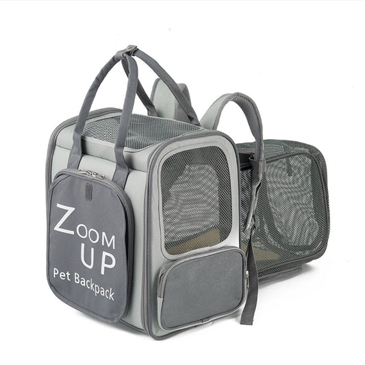 Petswol Expandable Carrier Backpack Comfortable Foldable Breathable Durable