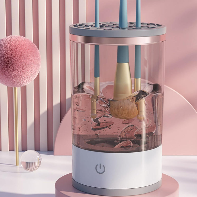 Electric Makeup Brush Cleaner Washing Drying Machine Usb Plugged In 7000Rpm