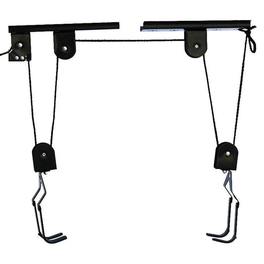 60Kg Capacity Kayak Hoist Bike Pulley System Garage Ceiling Storage Rack