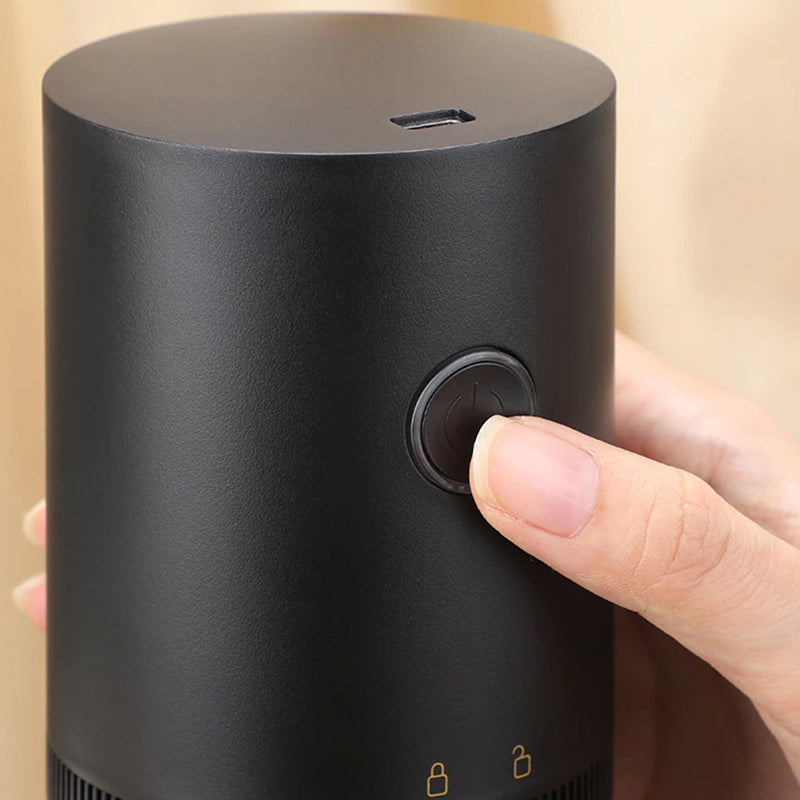 Electric Coffee Bean Grinder With Auto-Off Function- Usb Rechargeable