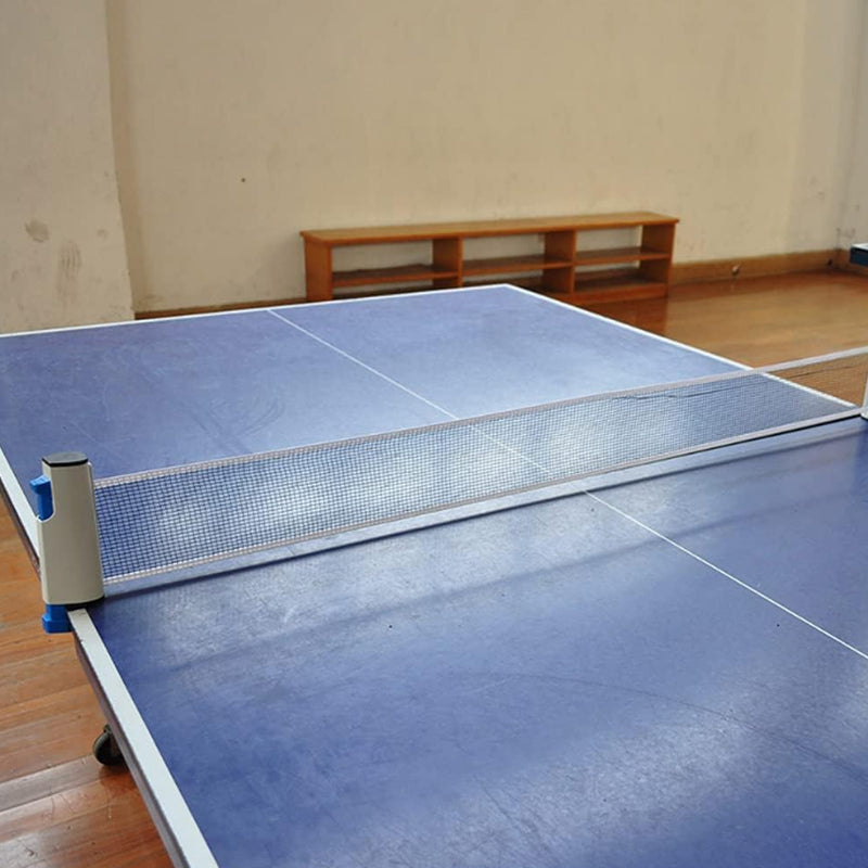 2-Player Table Tennis Set With Retractable Net Balls And Paddles