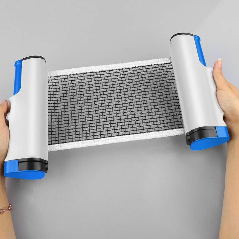 2-Player Table Tennis Set With Retractable Net Balls And Paddles