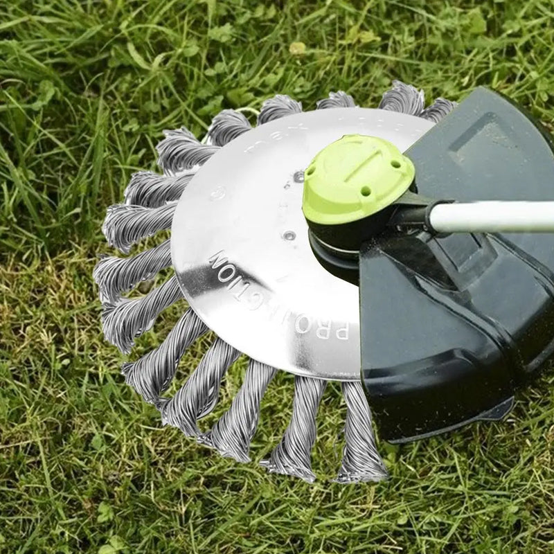 6/8 Inch Stainless Steel Wire Trimmer Head Brush Cutter For Lawnmower