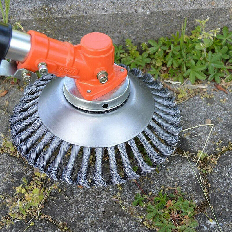6/8 Inch Stainless Steel Wire Trimmer Head Brush Cutter For Lawnmower