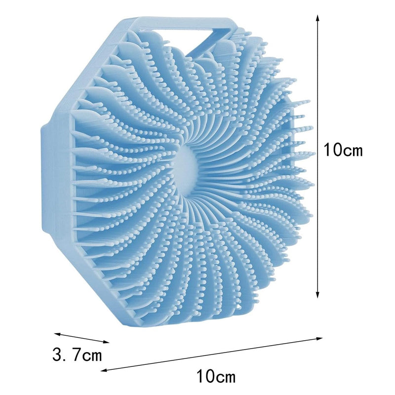 Antimicrobial Washer Silicone Exfoliating Body Scrubber For Sensitive Skin Prod