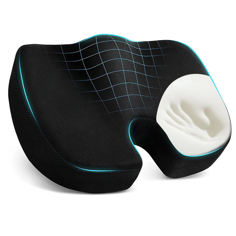 Comfeya Sciatica Pain Relief Seat Cushion Enhanced Comfort Targeted
