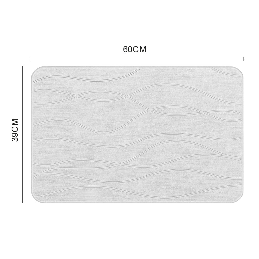 Comfeya Stone Bath Mat Diatomaceous Earth