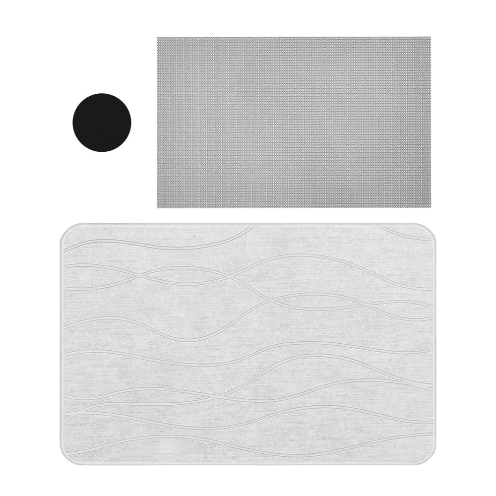 Comfeya Stone Bath Mat Diatomaceous Earth