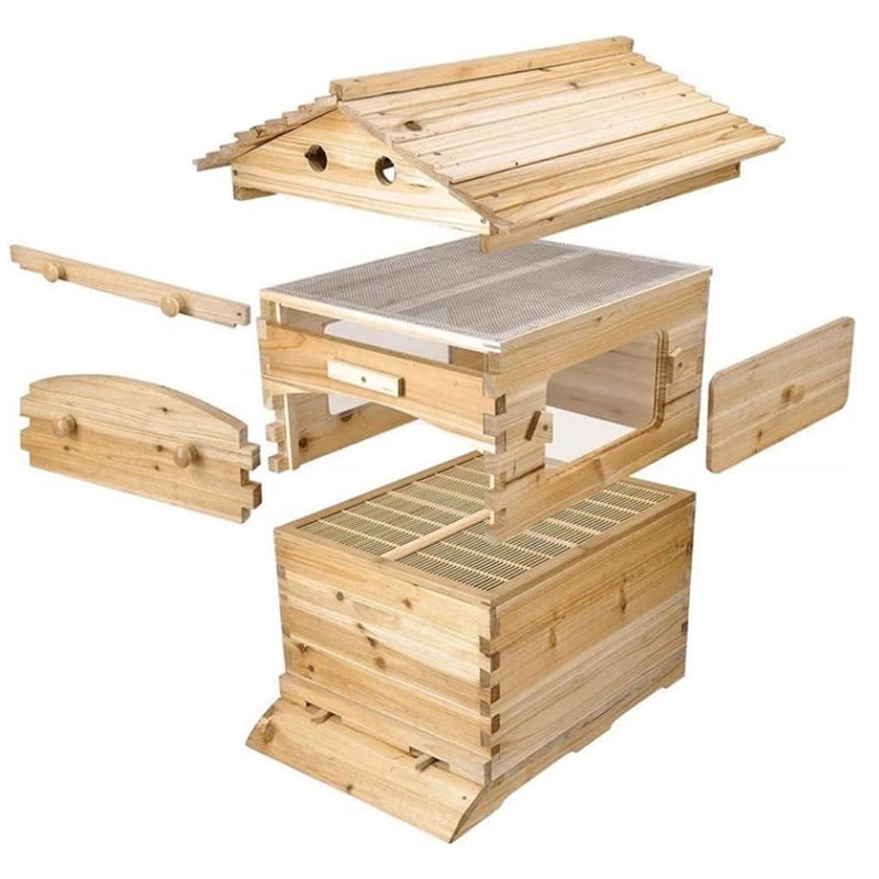 Beekeeping Beehive Housebox With Autoflowing Honey Frames Topgrade