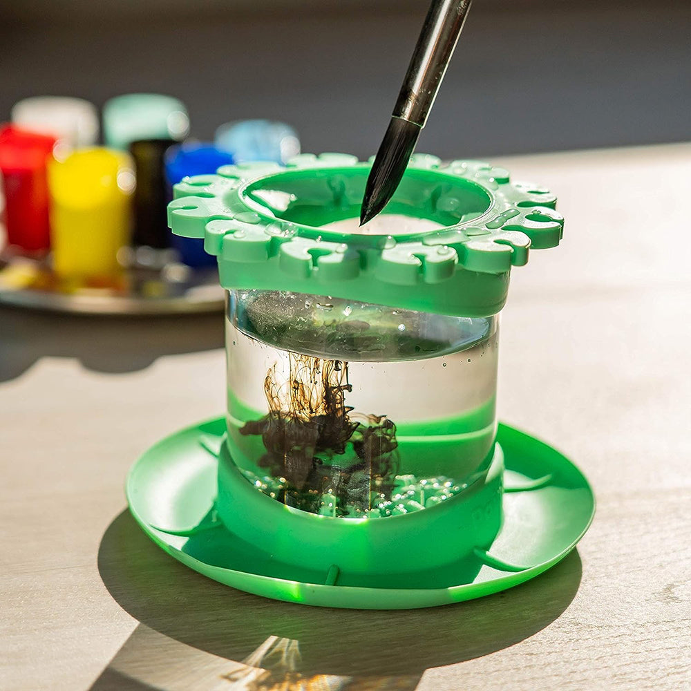 Ultimate All-In-One Paint Brush Cleaner Rinse Cup