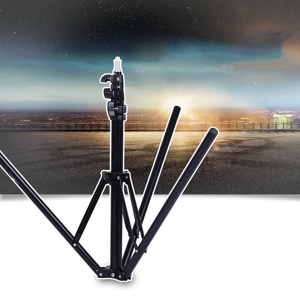 1.8M Photography Light Stand Reverse Foldable Camera Studio