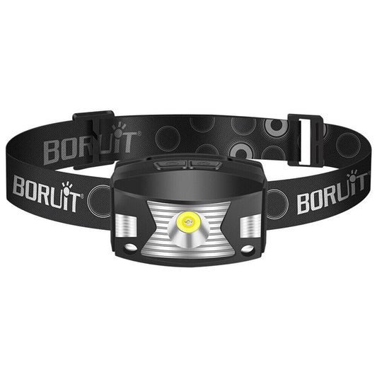 Powerful Led Headlamp Body Motion Sensor Headlight Usb Charging