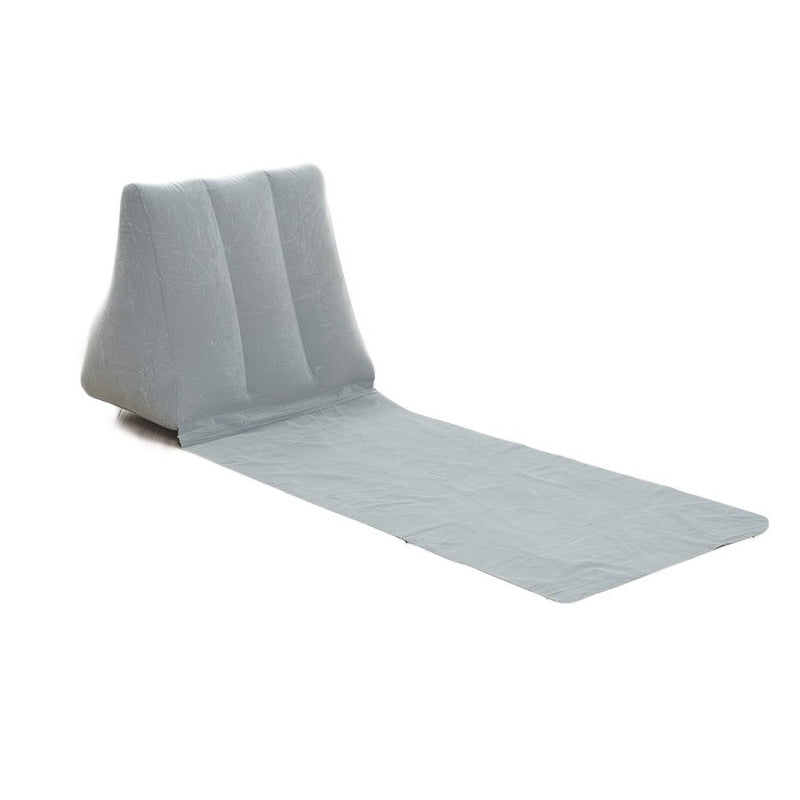 Waterproof Outdoor Inflatable Beach Pillow Triangle Cushion With Mat