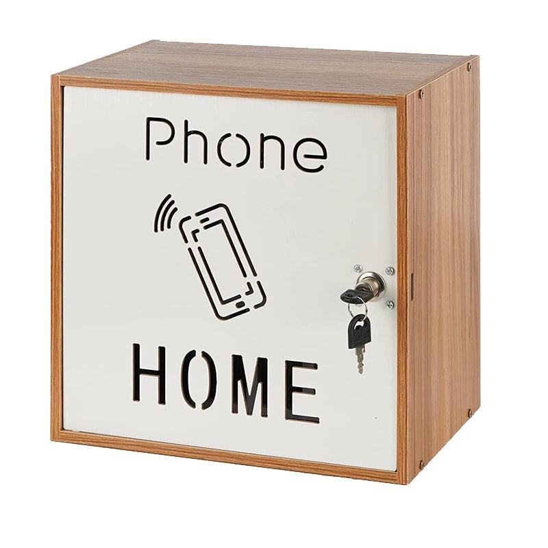 30 Slots Smartphone Lock Up Safe Storage Cabinet Box With Key Sturdy Durable