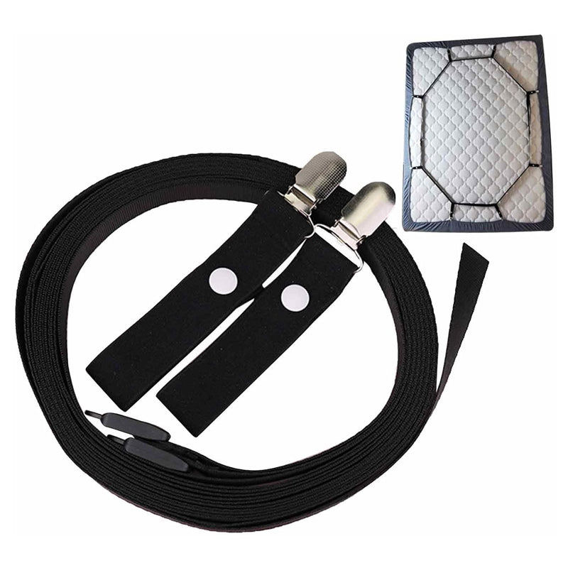 360 Degrees Elastic Bedsheet Strap Fastener