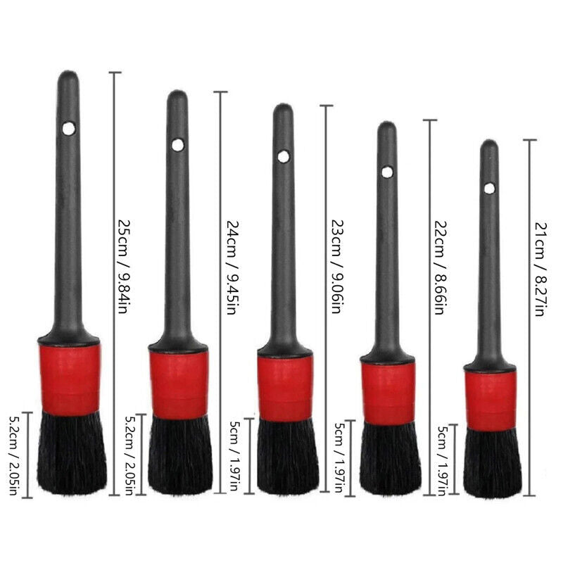 27Pcs Drill Brush Attachments Car Detailing Kit For Auto Exterior Interior