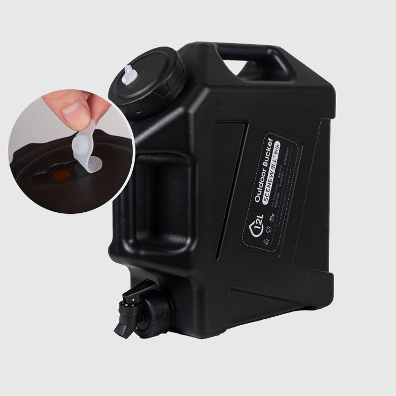 12L Capacity Portable Water Storage Container For Outdoor Camping