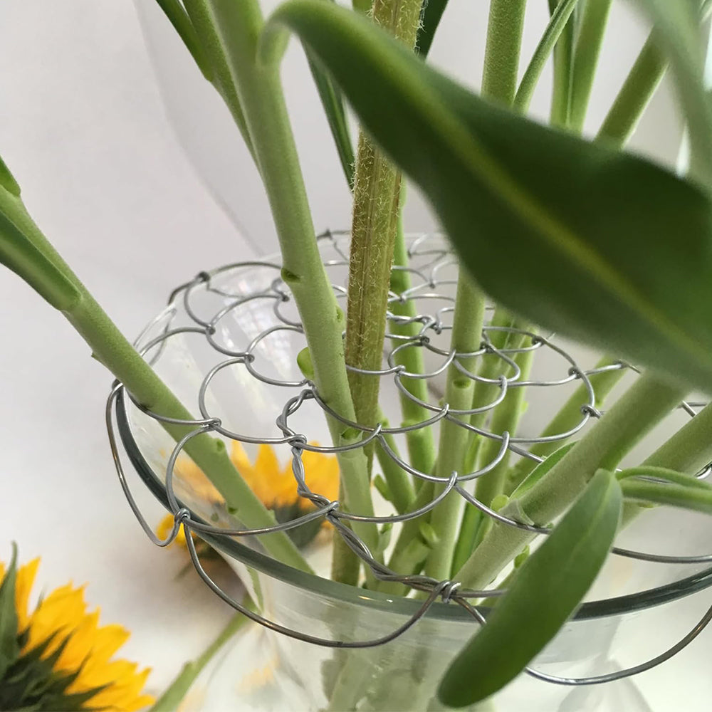 3 Pack Wire Flower Arranging Tool Reusable Bendable Grid