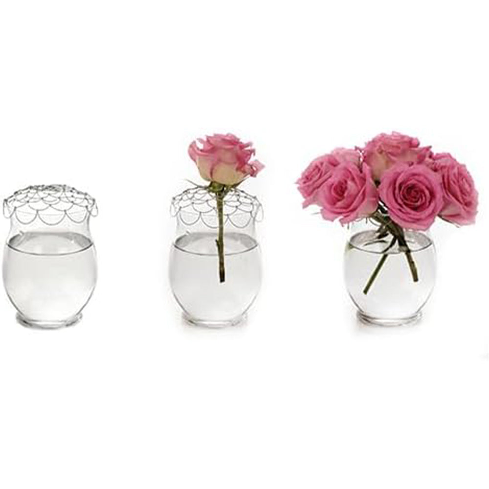 3 Pack Wire Flower Arranging Tool Reusable Bendable Grid