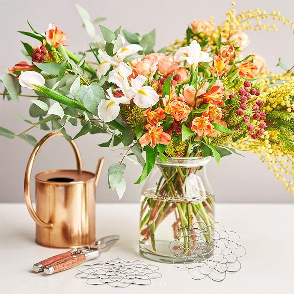 3 Pack Wire Flower Arranging Tool Reusable Bendable Grid