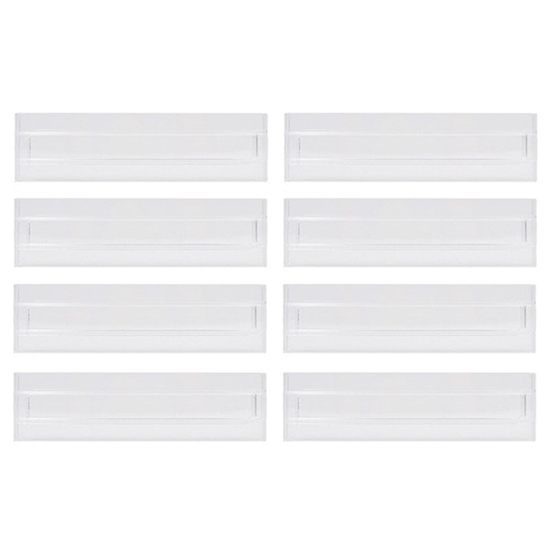 4/6/8Pcs Expandable Plastic Clear Drawer Divider Tools