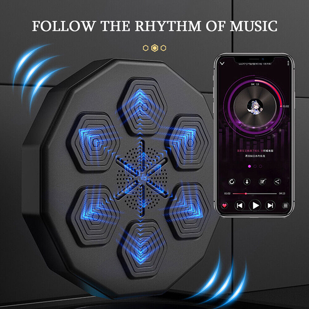 Smart Wall Mounted Boxing Training Music Target