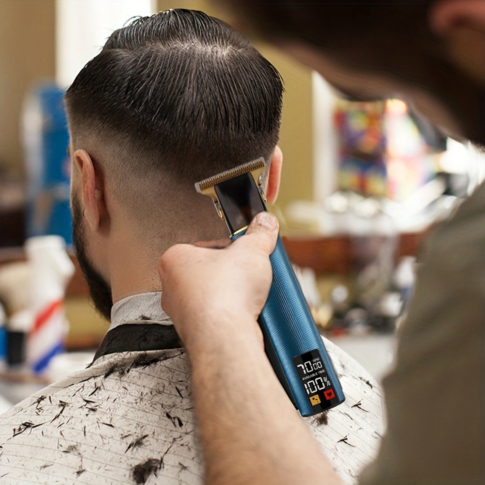 T9 Wireless Hair Trimmer With Digital Display For Professional Haircuts