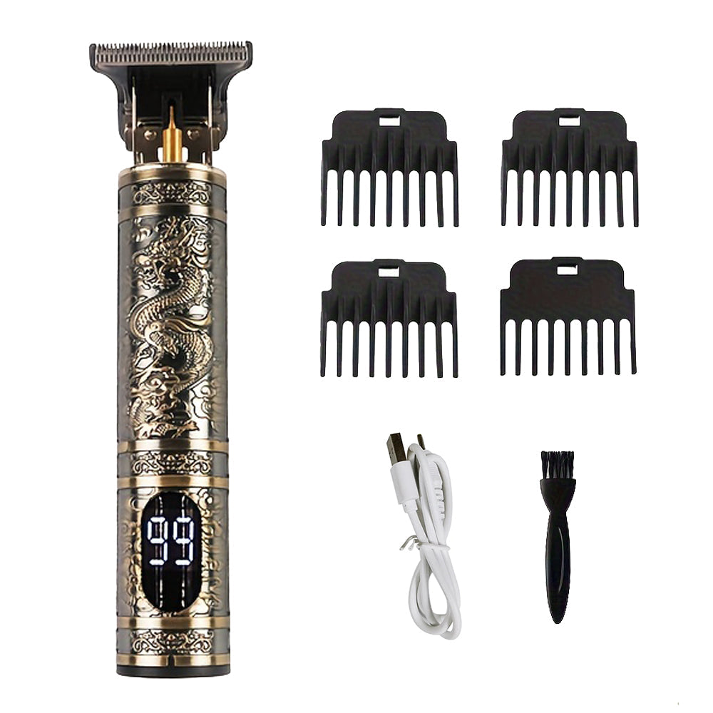 T9 Wireless Hair Trimmer With Digital Display For Professional Haircuts