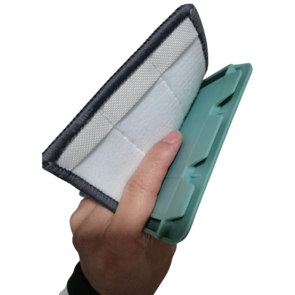 Wet Or Dry Usage Hands Free Mopping System With Bucket And Microfiber Pads