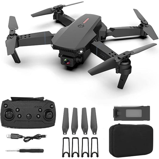 1080P Wide Angle Dual Hd Foldable E88pro 4K Rc Drone